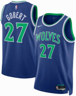 Unisex Minnesota Timberwolves Rudy Gobert Nike Blue Swingman Jersey - Icon Edition