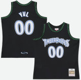 Men's Minnesota Timberwolves Mitchell & Ness x Playboi Carti Black 1997-98 Swingman Jersey