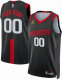 Unisex Houston Rockets Jordan Brand Black Swingman Custom Jersey - Statement Edition
