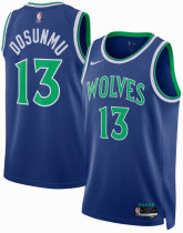 Unisex Minnesota Timberwolves Ayo Dosunmu Nike Blue Swingman Jersey - Icon Edition Unisex Minnesota Timberwolves Ayo Dosunmu Nike Blue Swingman Jersey - Icon Edition
