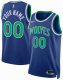 Unisex Minnesota Timberwolves Nike Blue Swingman Custom Jersey - Icon Edition