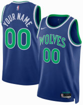 Unisex Minnesota Timberwolves Nike Blue Swingman Custom Jersey - Icon Edition Unisex Minnesota Timberwolves Nike Blue Swingman Custom Jersey - Icon Edition