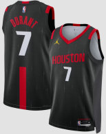 Unisex Houston Rockets Kevin Durant Jordan Brand Black Swingman Jersey - Statement Edition