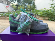 Authentic Nike Air Force 1 Low Green/Grey Authentic Nike Air Force 1 Low Green/Grey